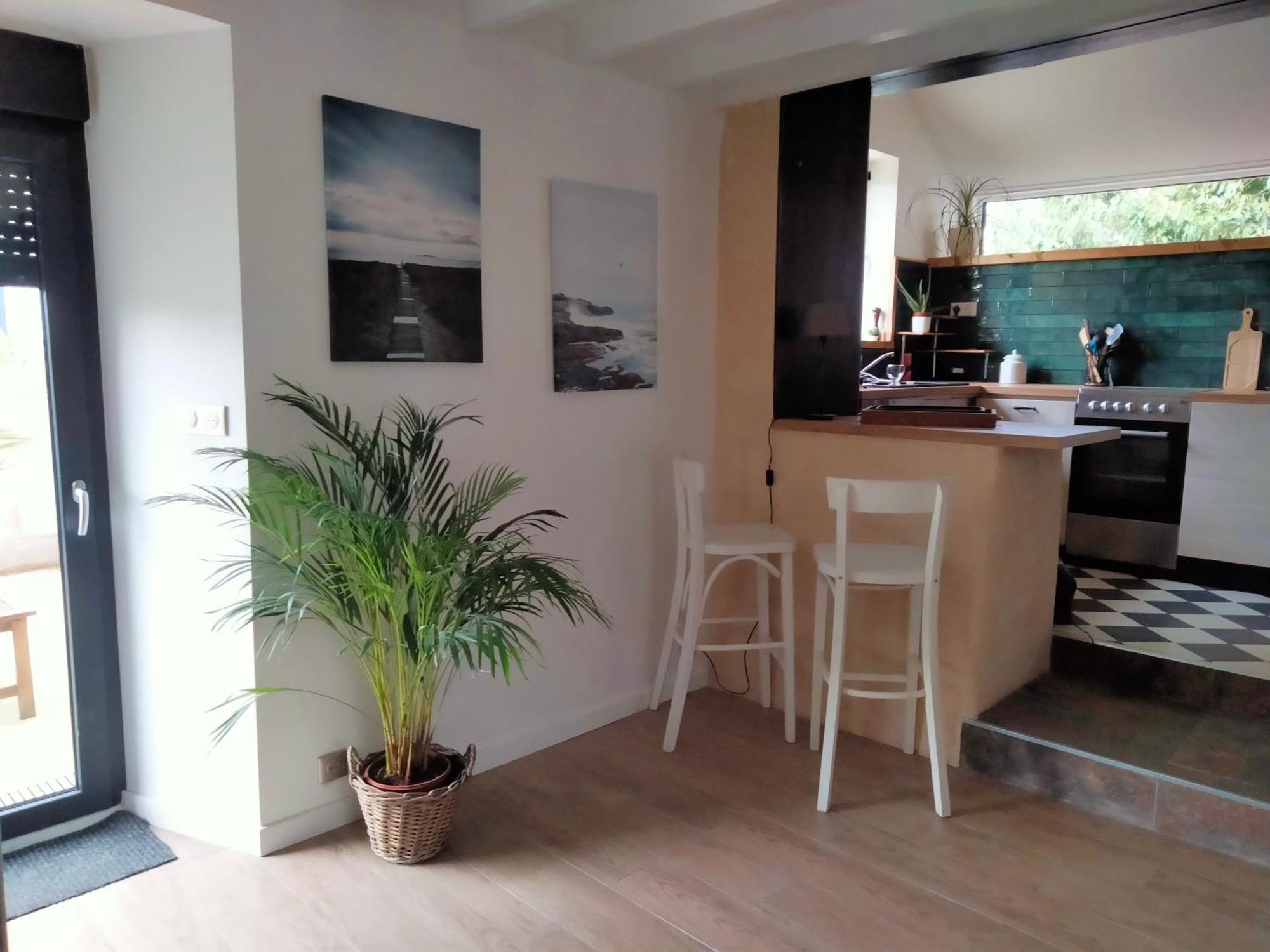 Gite 3 Chambres En Bord De Rance La Ville-ès-Nonais Exterior foto